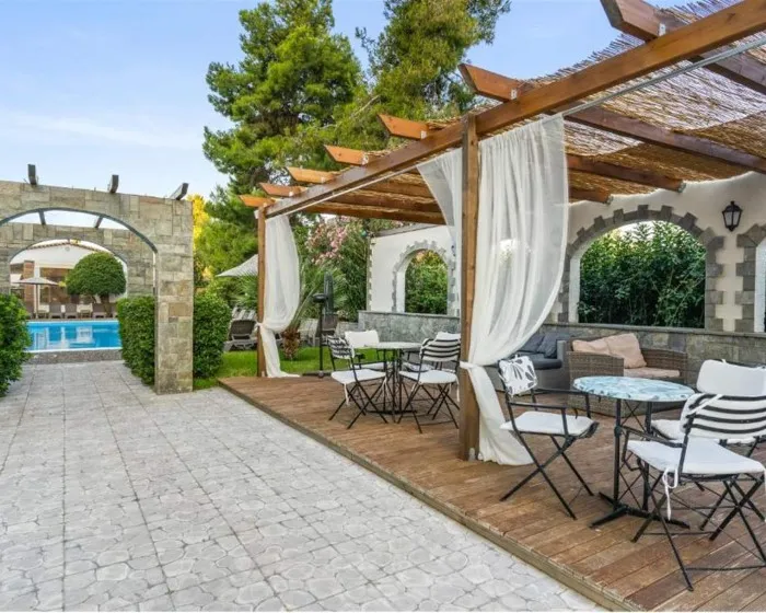 Stefania Beach Hotel By Anayia All-Inclusive Resorts, Amirantos, Grčka — plaža