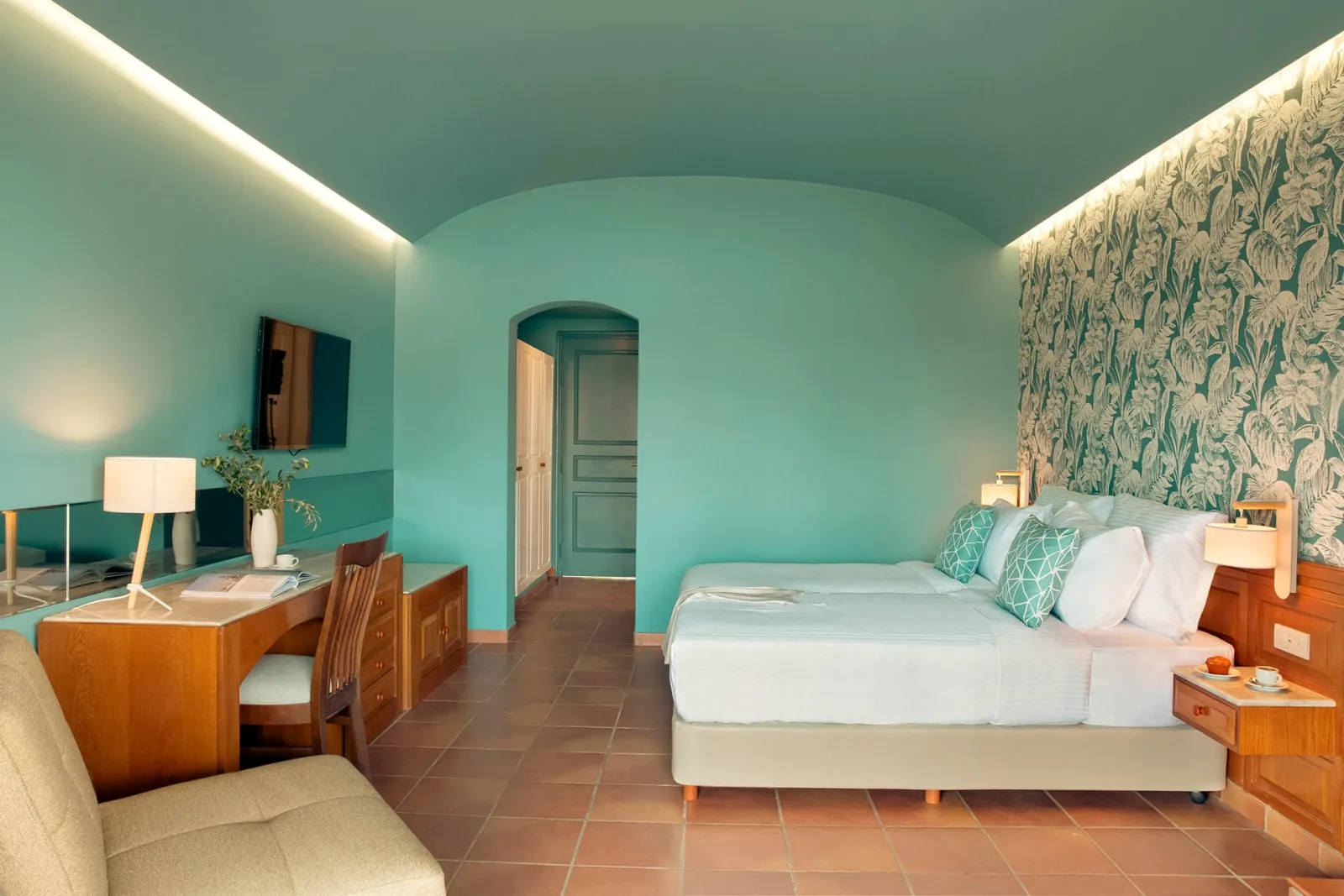 Zeus Eretria Hotel & Spa Resort, Eretria, Grčka — Family Bungalow Suite Sea View
