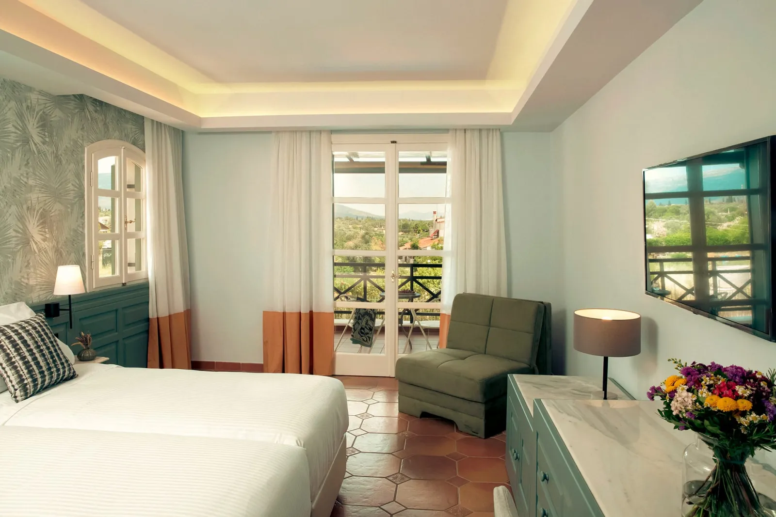 Zeus Eretria Hotel & Spa Resort, Eretria, Grčka — Harmony Bungalow Sea View