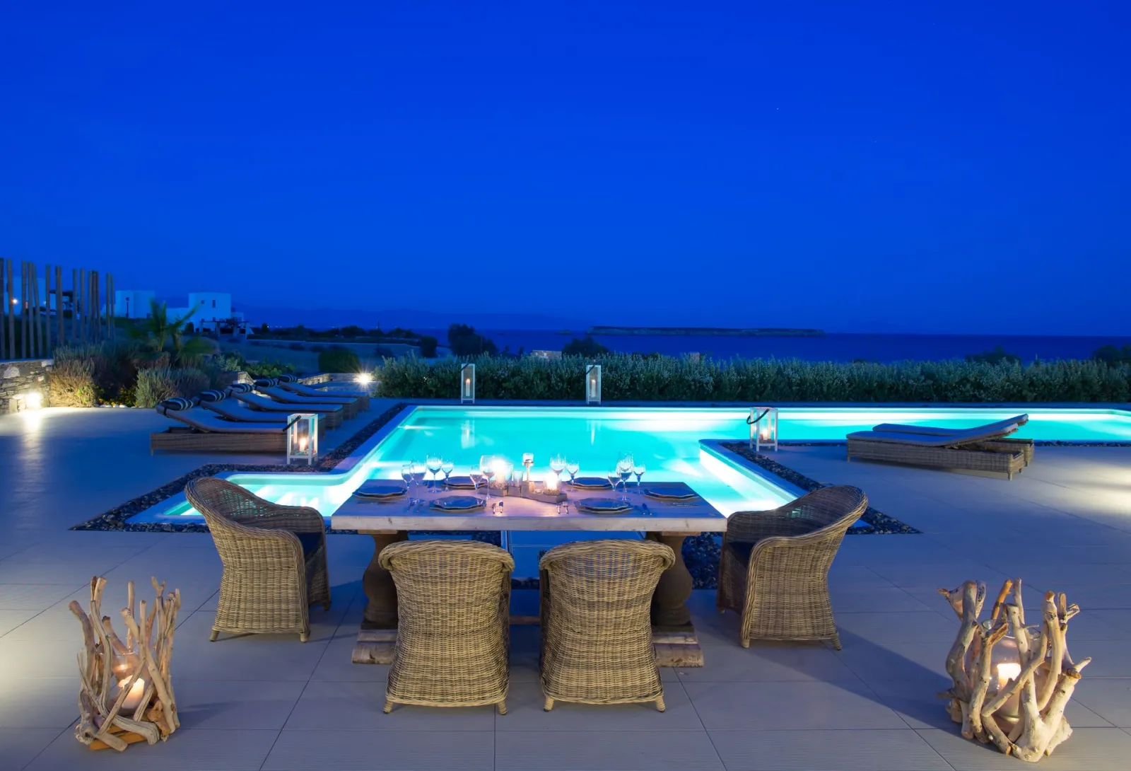 Aelia Paros Villas, Drios, Grčka — De Luxe Villa with Sea View and Swimming Pool Up to 9 Persons