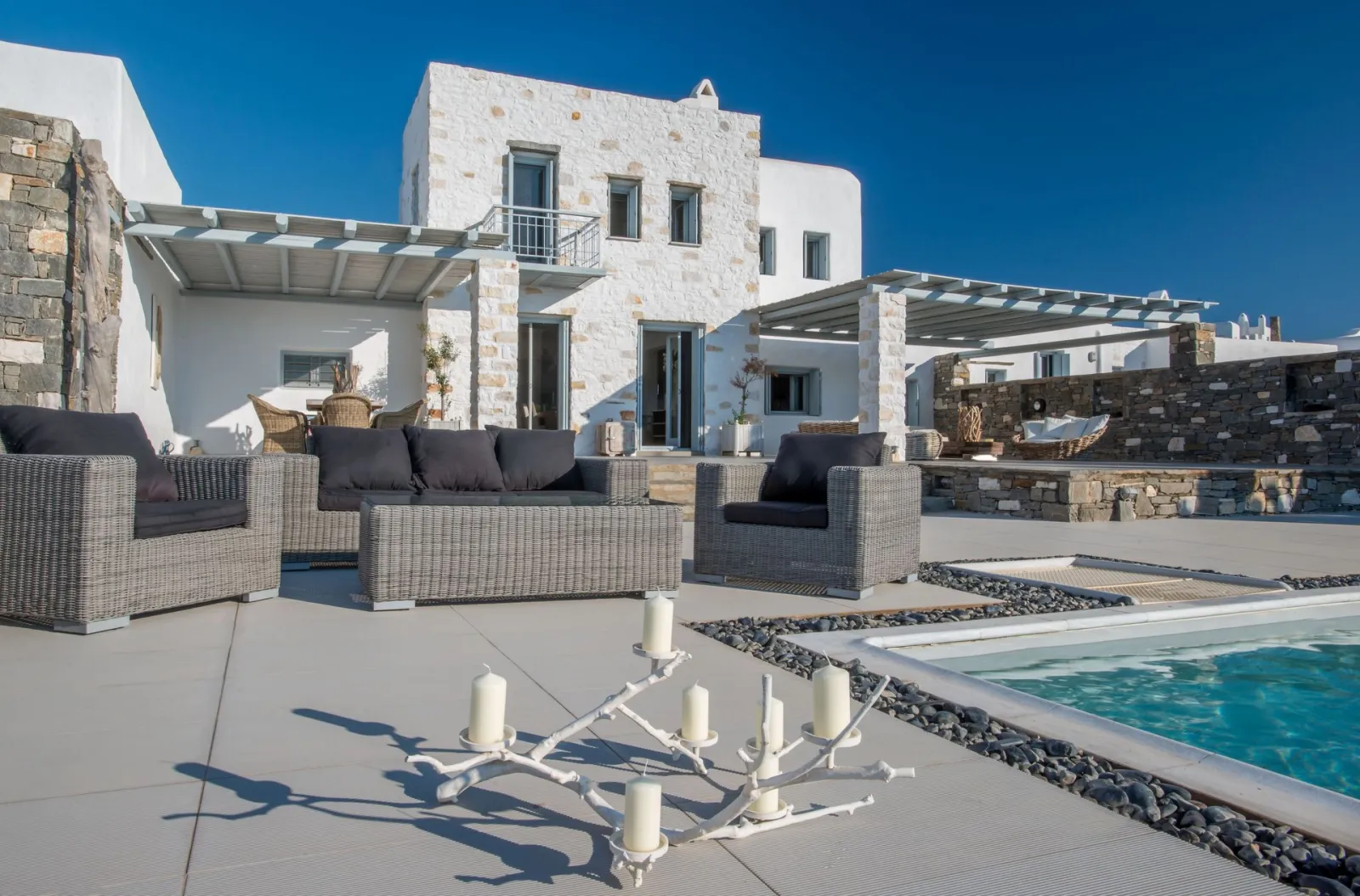 Aelia Paros Villas, Drios, Grčka — Superior Villa with Private Swimming Pool