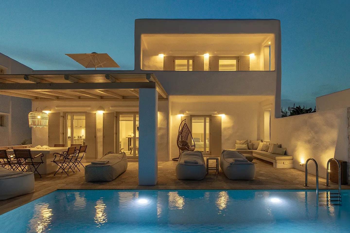 Boudari Boutique Hotel & Suites Paros, Drios, Grčka — Villa private pool (7 pax)