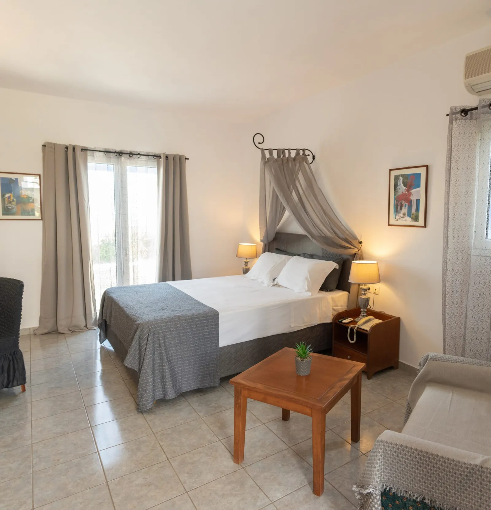 Fragoulis Village, Punda, Grčka — Deluxe Double Room with Sea View