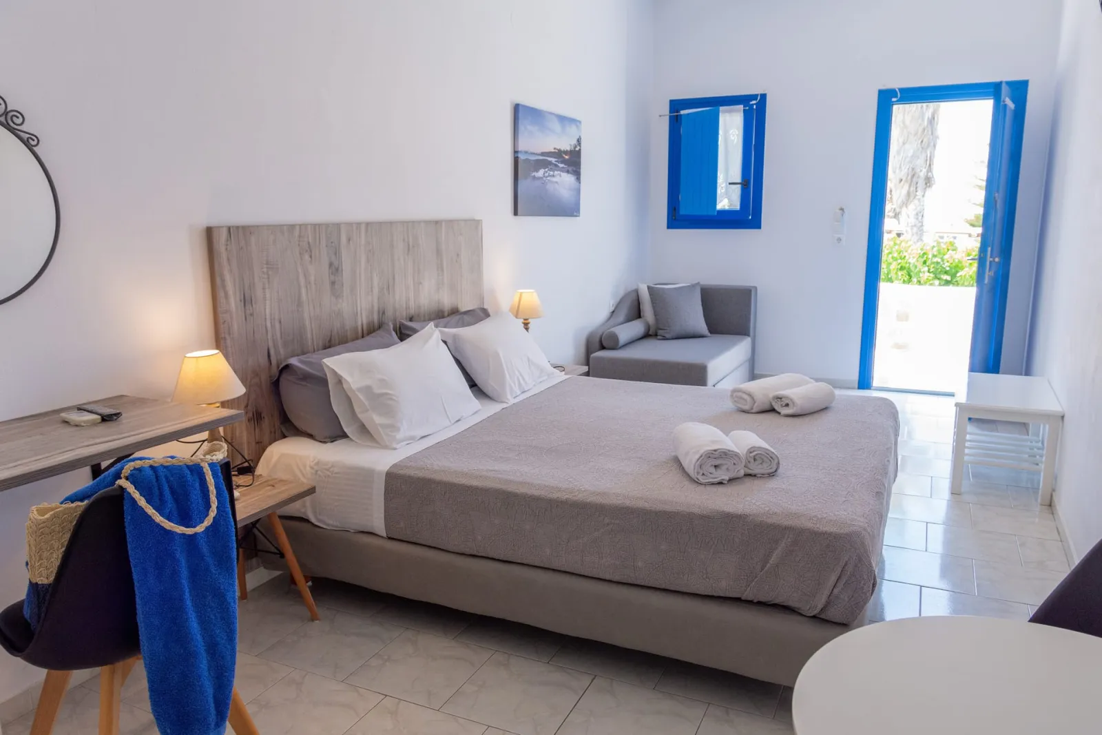 Fragoulis Village, Punda, Grčka — Superior Room with Balcony and Sea View