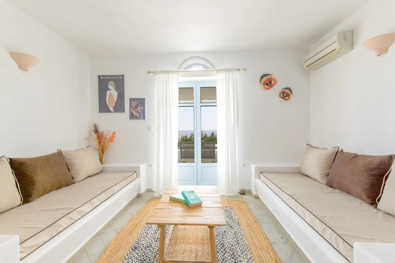 Glyfa Village, Glifa, Grčka — Deluxe Quadruple Sea View Suite