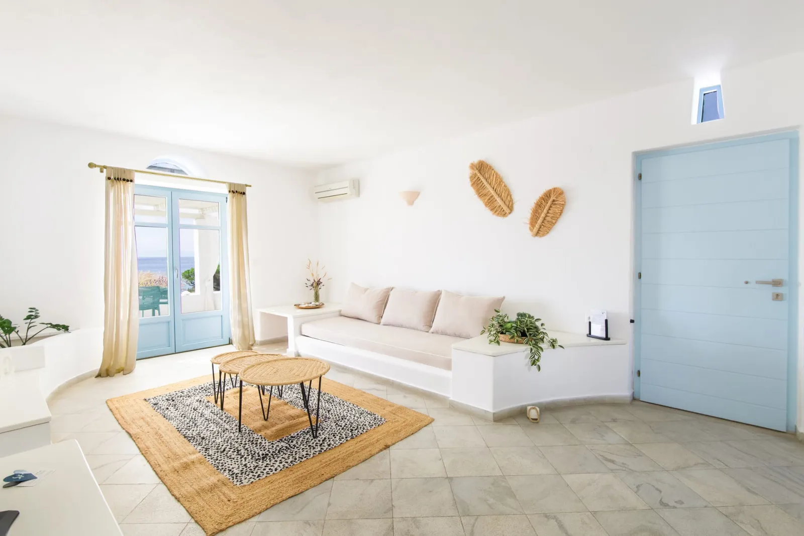 Glyfa Village, Glifa, Grčka — Deluxe Triple Sea View Suite