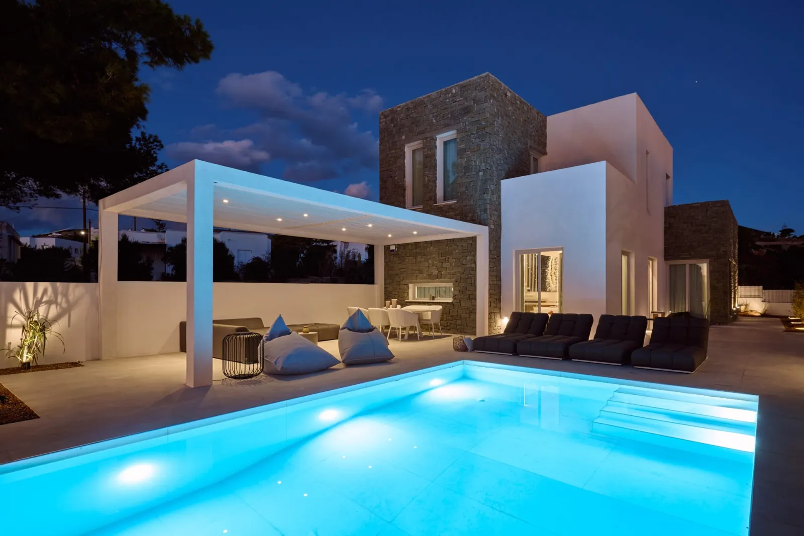 Helius Villas, Glifa, Grčka — Blue Villa