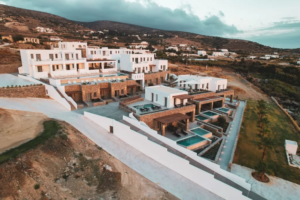 Kouros Blanc Paros, Punda, Grčka — fotografija 14