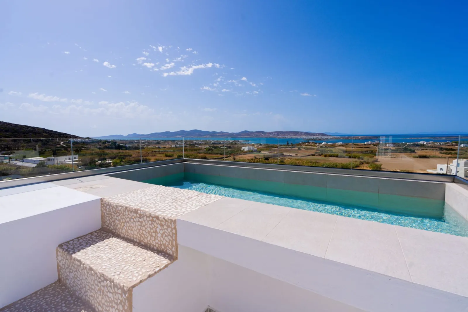 Kouros Blanc Paros, Punda, Grčka — Blanc Two-Bedroom Suite with Private Pool and Sea View