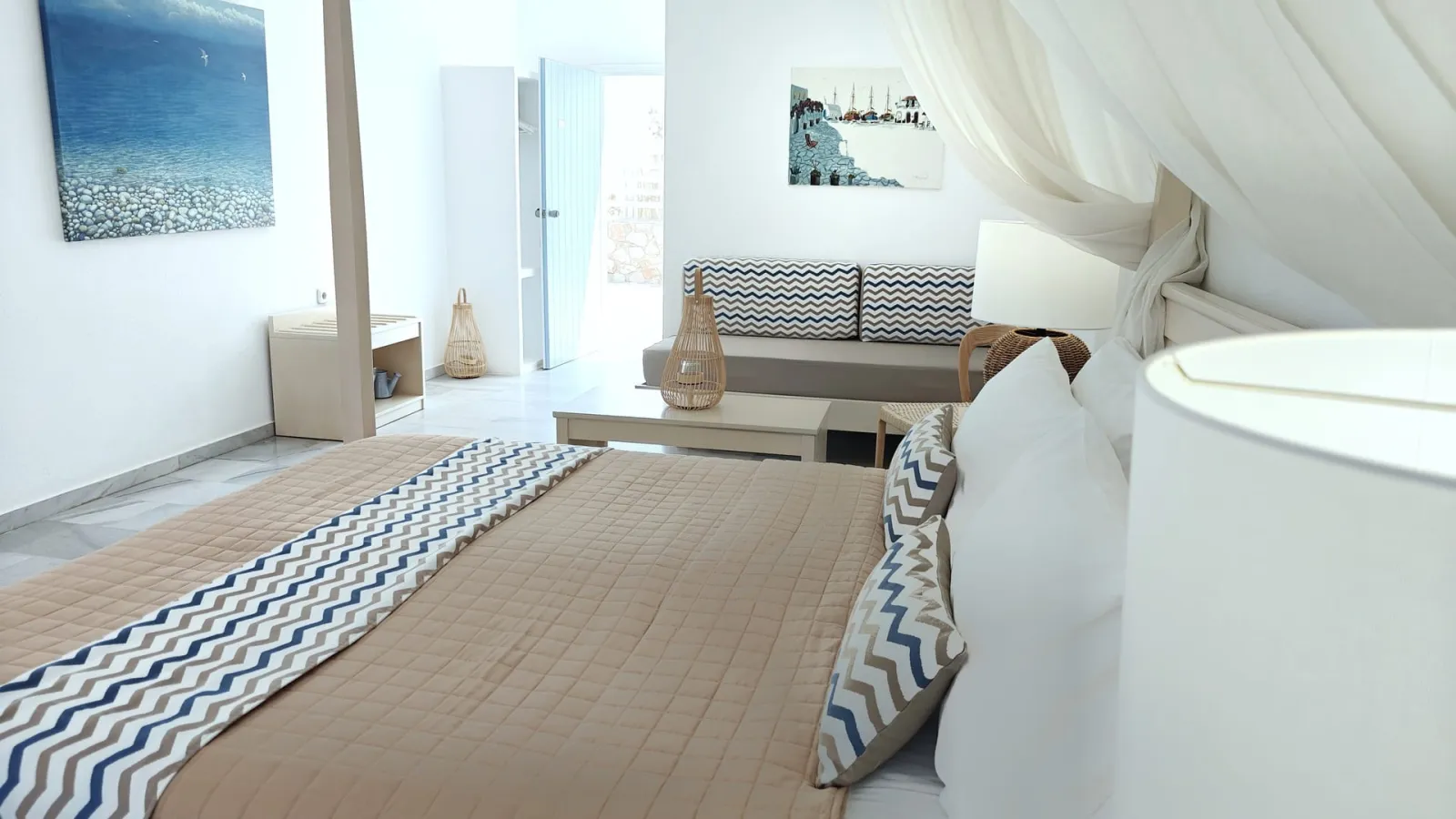 Narges Hotel, Glifa, Grčka — Superior Double Room with Sofa Bed