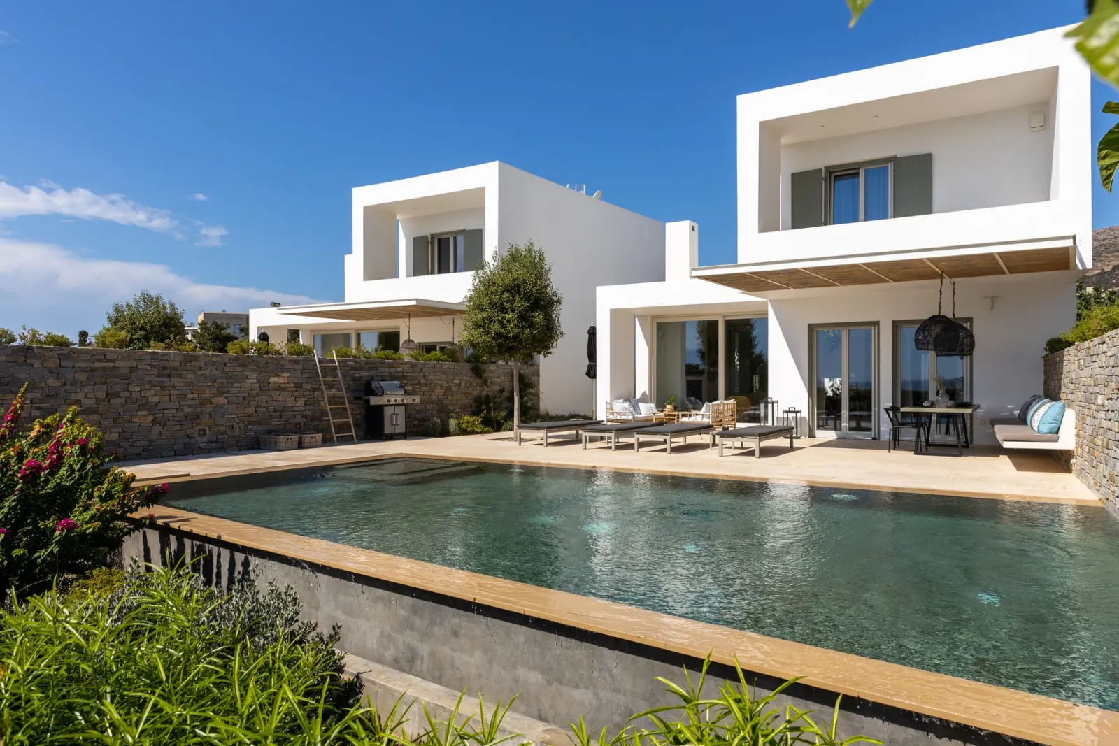 Olive Villas Rentals Paros, Nausa, Grčka — 4 bedroom| Villa Girella| Chrisi Akti