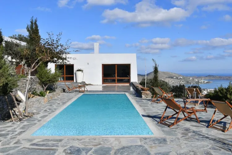Olive Villas Rentals Paros, Nausa, Grčka — 5 bedroom| Villa Sunflower| Naoussa