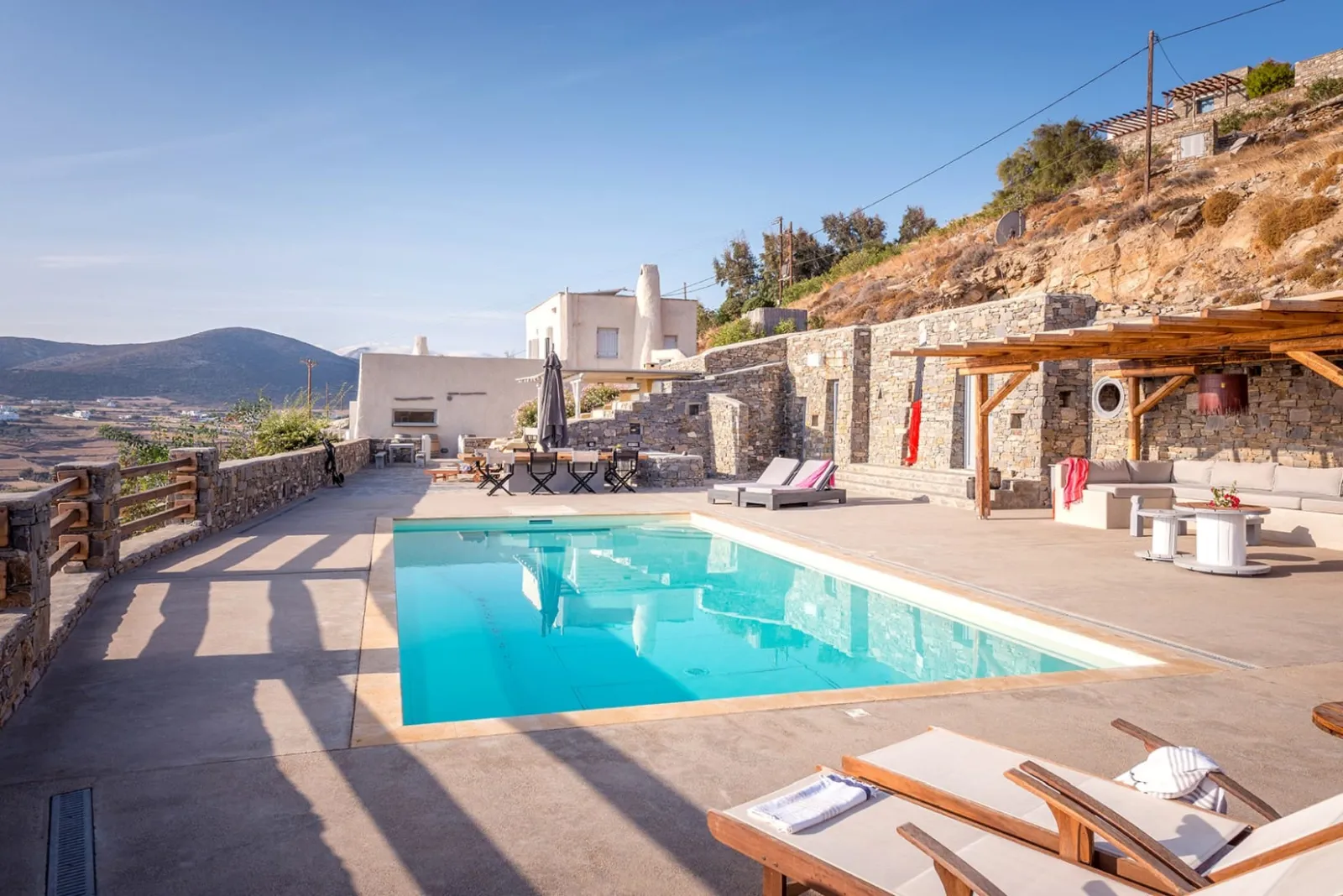 Olive Villas Rentals Paros, Nausa, Grčka — 6 bedroom| Villa Ninemia | Naoussa