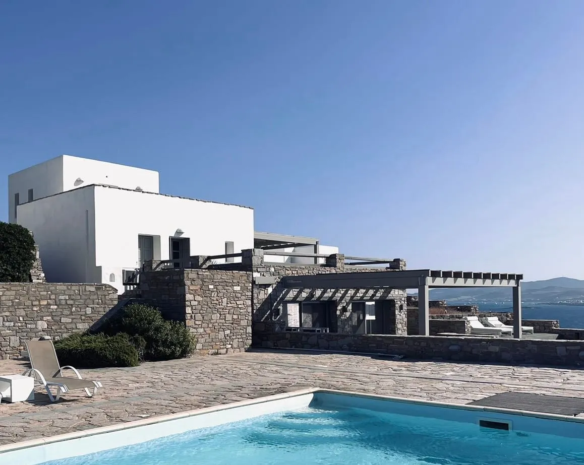 Omilos Beachfront House, Grčka — Penthouse Villa with private pool (Outside Permises)