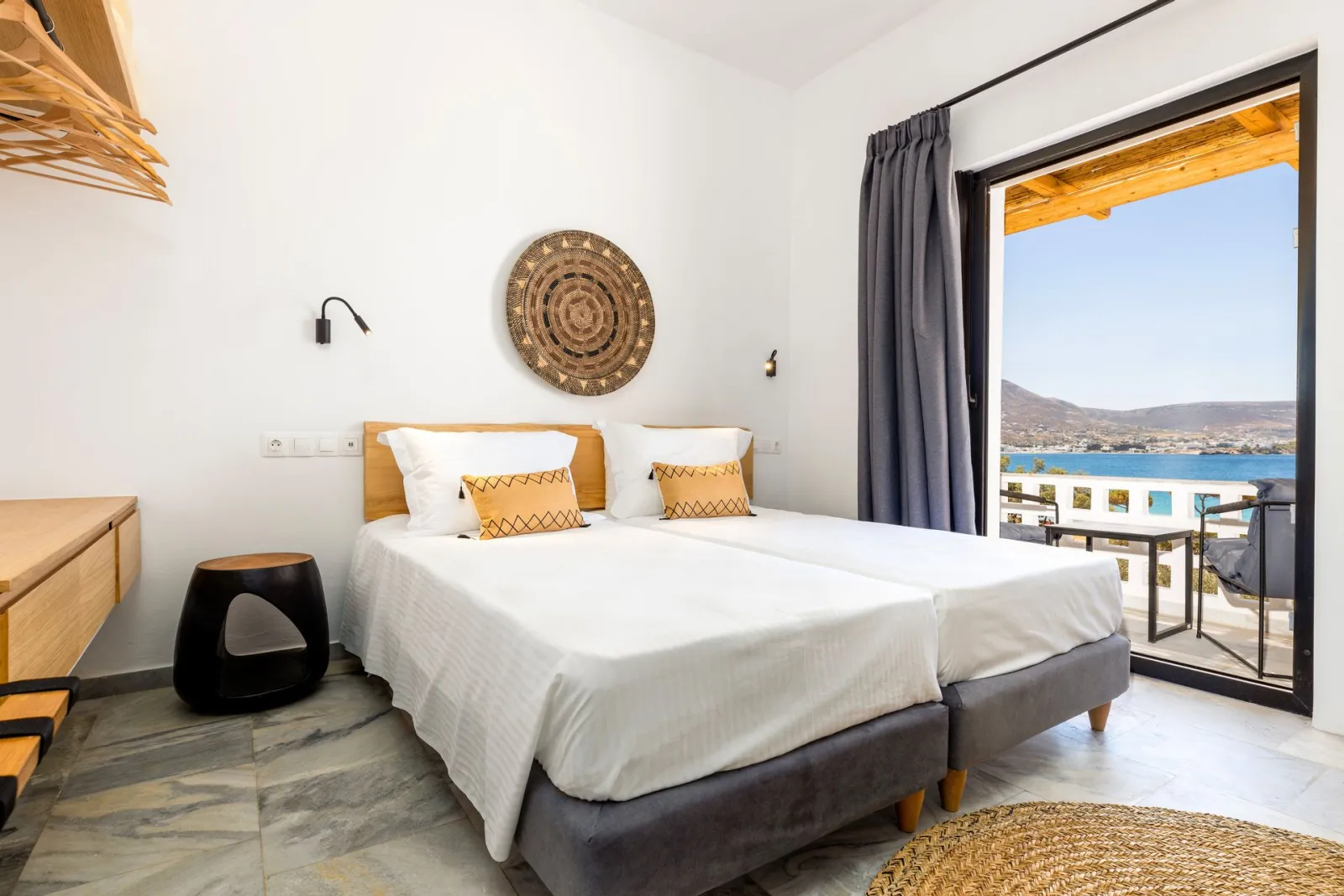 Omilos Beachfront House, Grčka — Standard Room Sea View