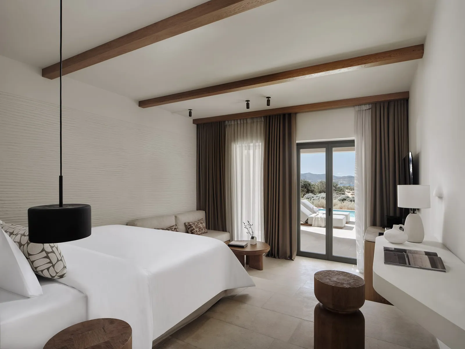 Parian Chronicle Hotel Paros, Destination by Hyatt, Punda, Grčka — Junior Suite with Private Pool