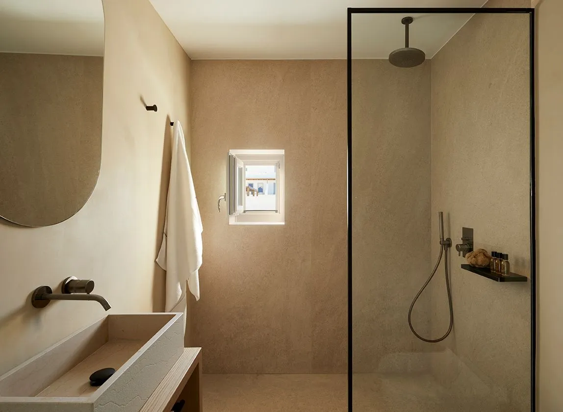 Parocks Luxury Hotel & Spa, Nausa, Grčka — Comfort Sea View Room with Open Air Jacuzzi