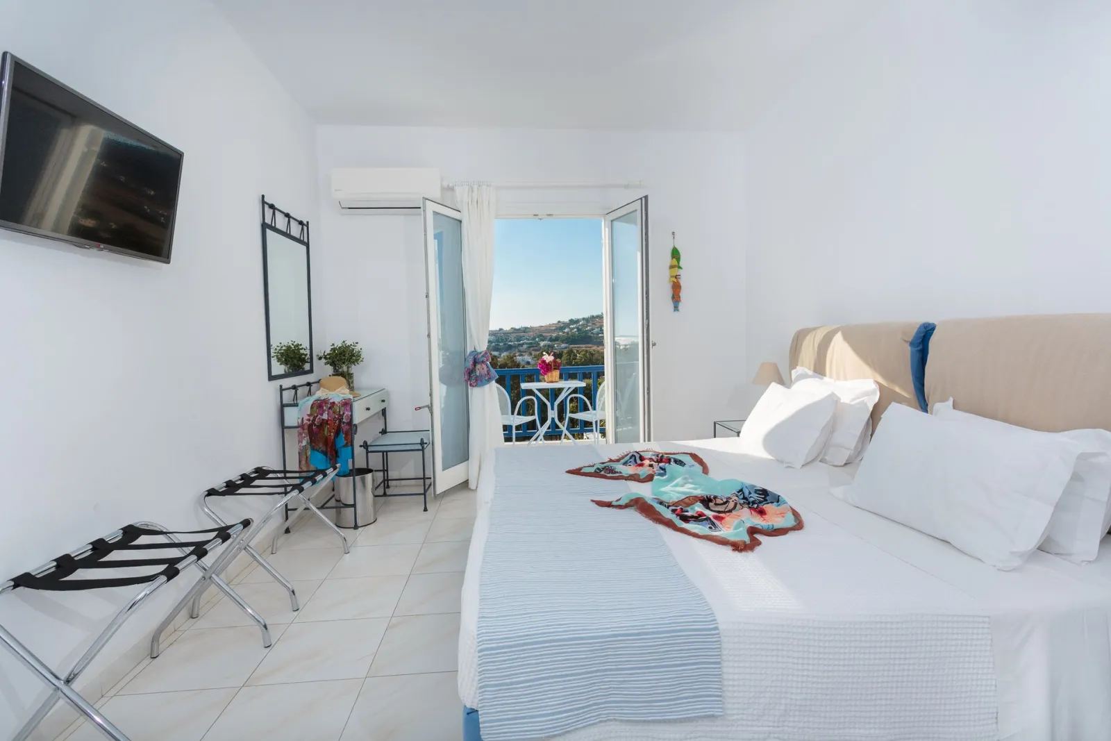 Pyrgaki Hotel Paros, Grčka — Double Room Sea View