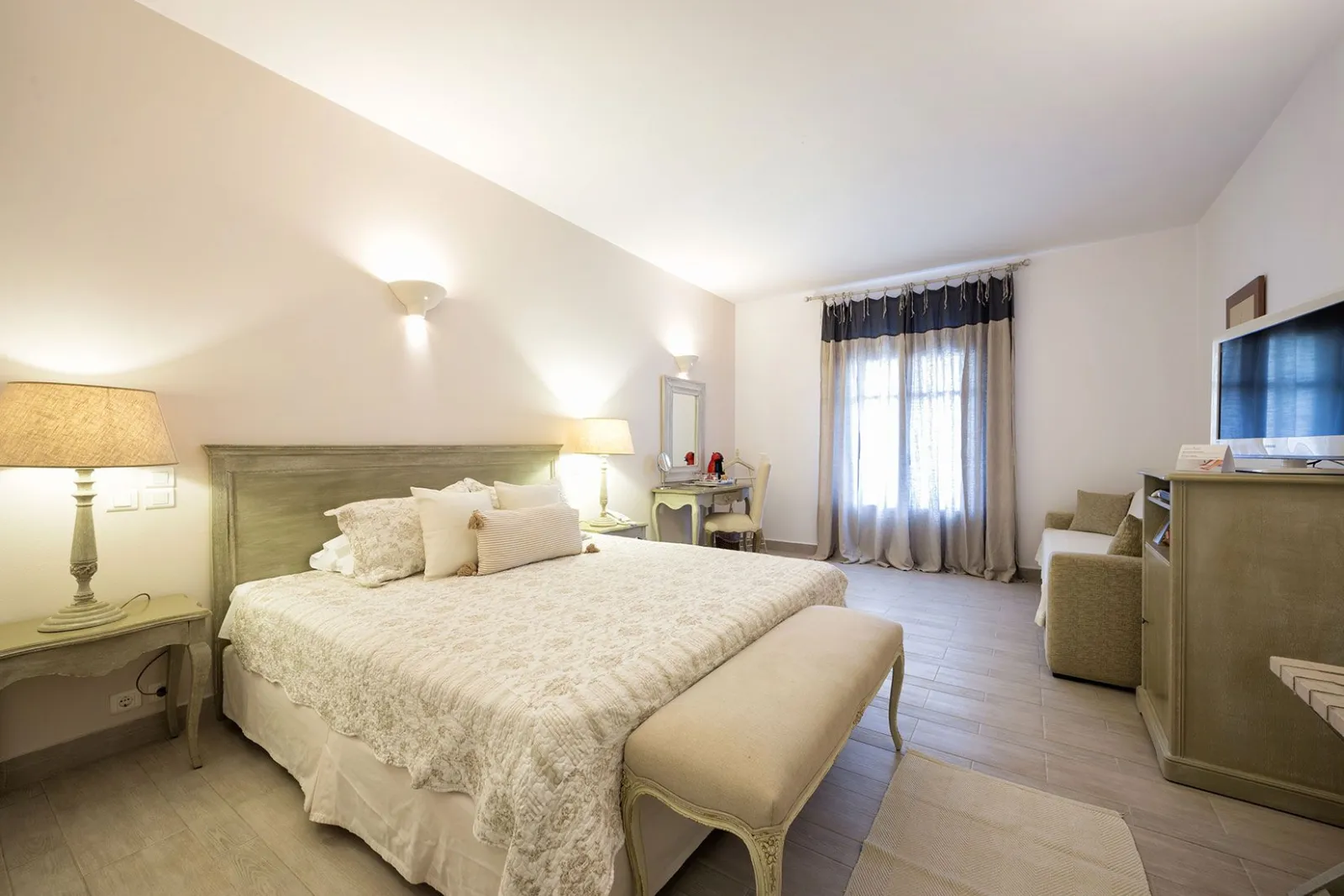 Saint Andrea Paros Seaside Resort - Adults Only, Nausa, Grčka — Junior Suite | Partial Sea View Ground Floor