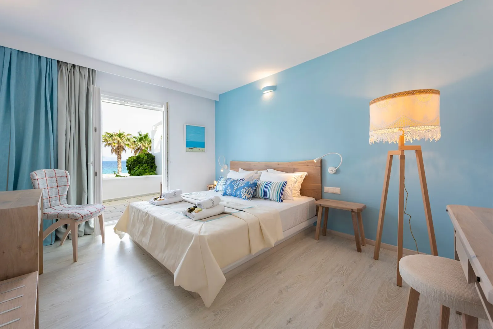 Saint George Hotel Paros, Drios, Grčka — Family Suite Sea View