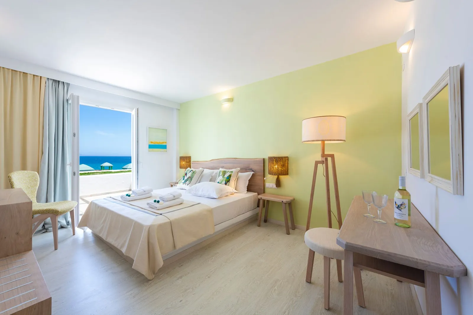 Saint George Hotel Paros, Drios, Grčka — Family Suite Sea View (up to 5 persons)