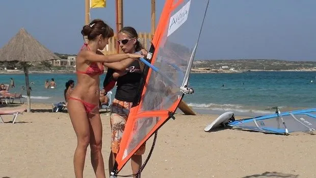 Santa Maria Surfing Beach, Santa Maria, Grčka — fotografija 8