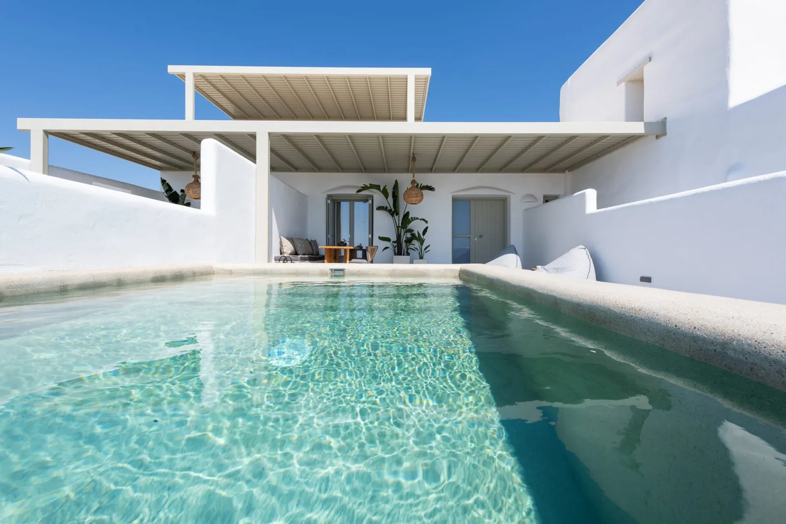 Sersi Paros Villas & Suites, Punda, Grčka — Family Suite with Sea View & Private Pool