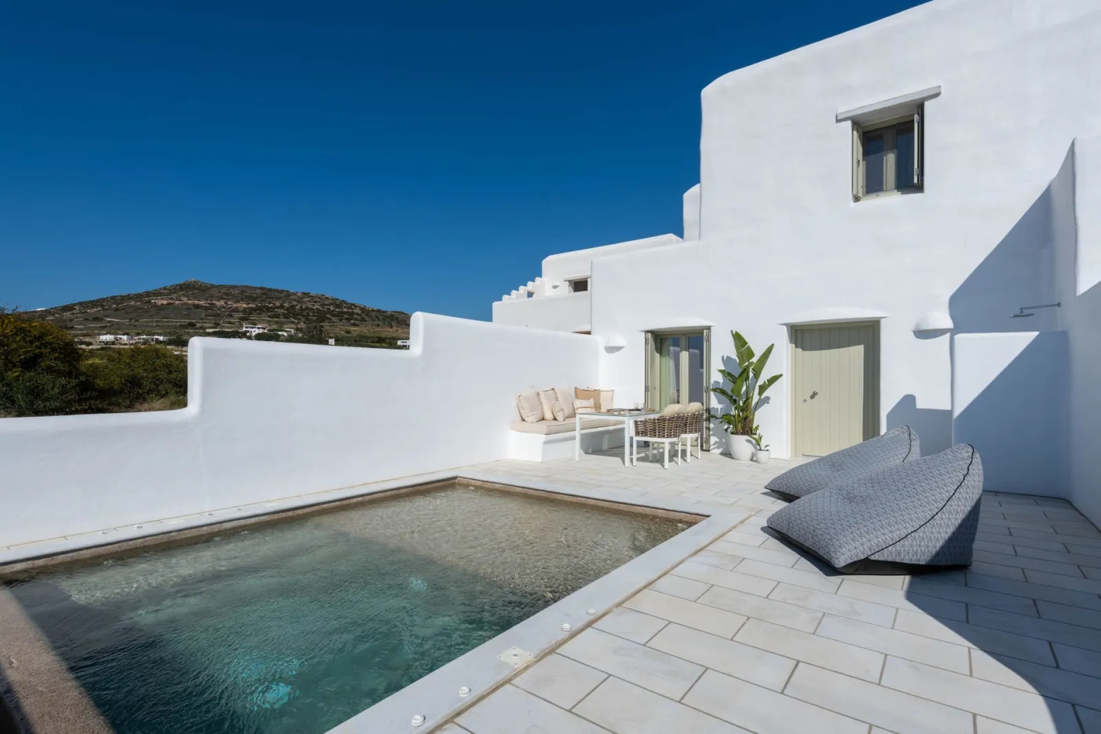 Sersi Paros Villas & Suites, Punda, Grčka — Prestige Suite With Private Pool & Sea View