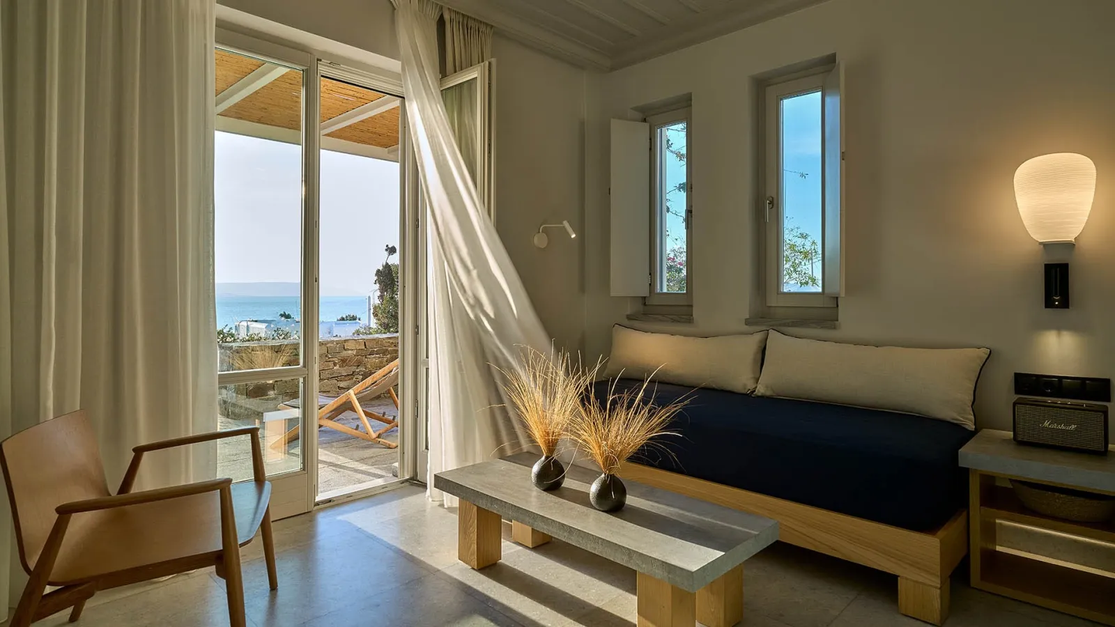 Summer Senses Luxury Resort Paros, Drios, Grčka — Sun Suite Sea View