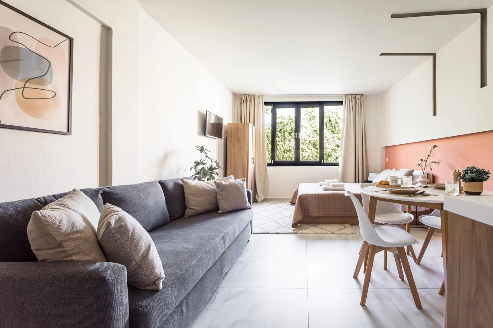 Aeons by Hotelia Hospitality Group, Solun – Vardaris, Grčka — Family Studio - Garden View