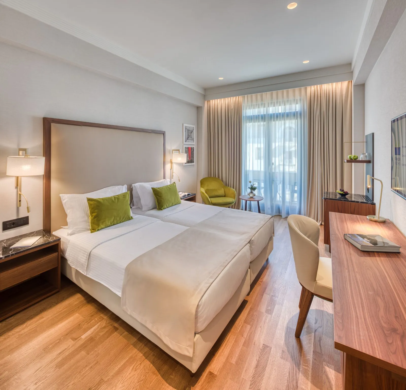 Electra Palace Thessaloniki, Solun, Grčka — Premium Side Sea View Double or Twin Room