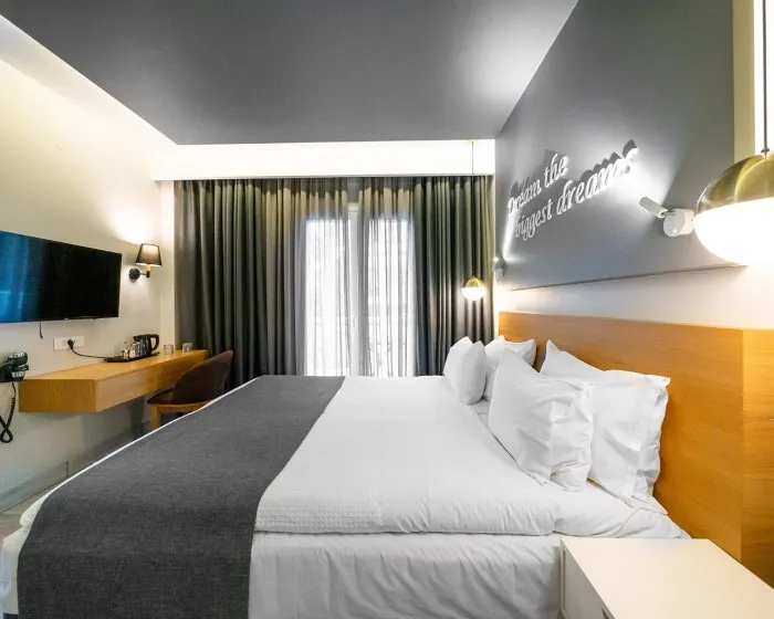 Golden Star City Resort, Perea, Grčka — Room Alkyone /DBL Room Back View