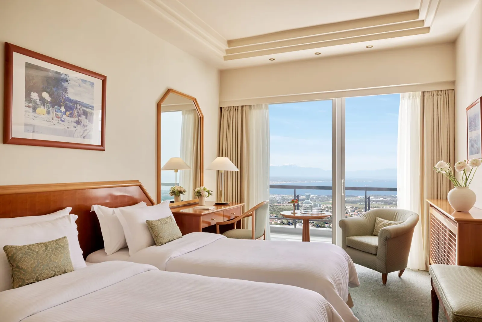 Hotel Panorama Thessaloniki, Panorama, Grčka — Superior Room City/Sea View