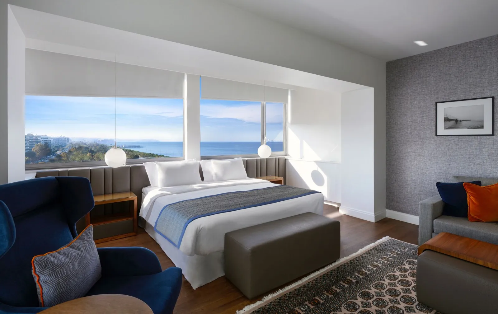 Makedonia Palace Hotel, Solun, Grčka — Junior Suite City view