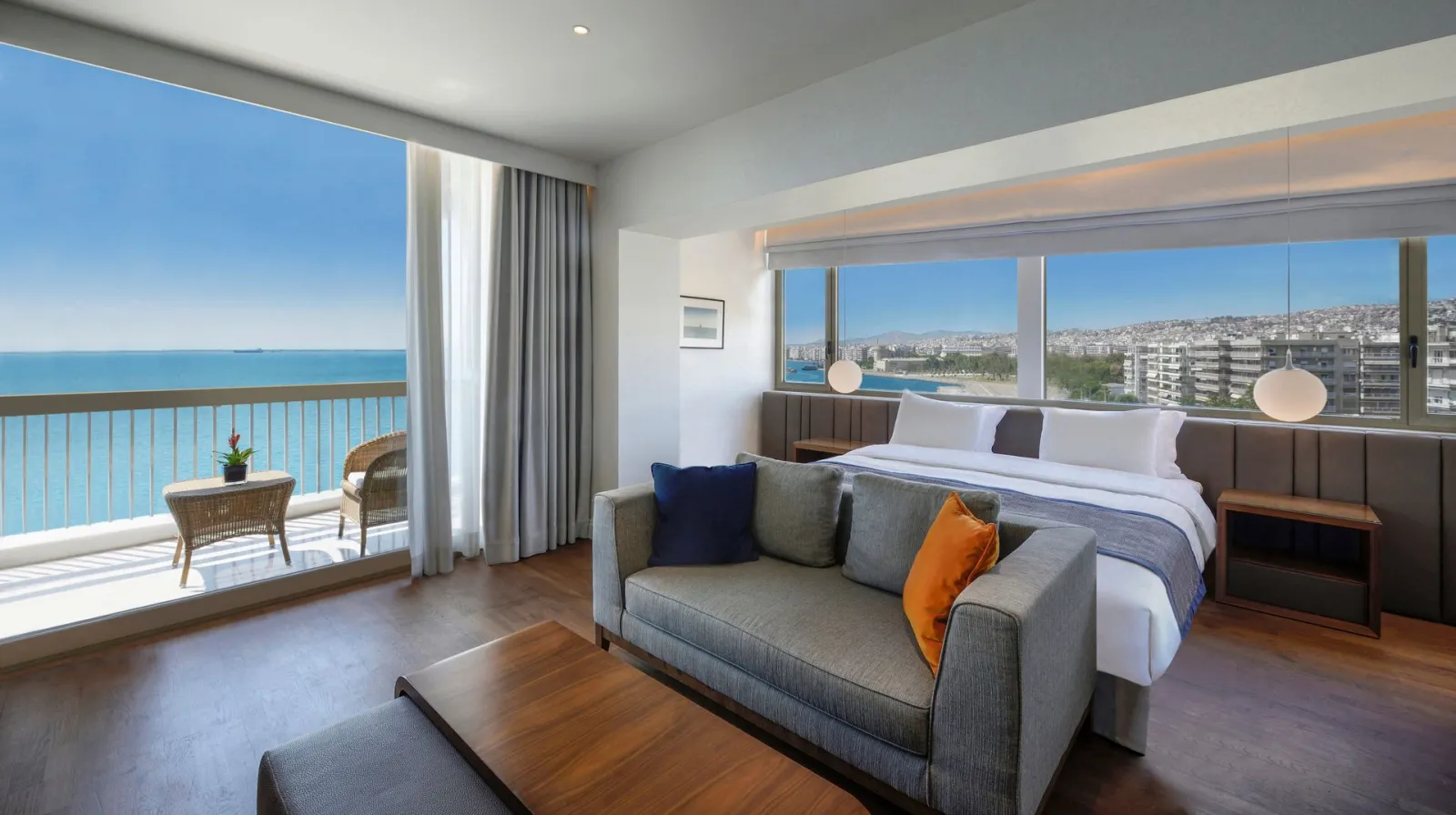 Makedonia Palace Hotel, Solun, Grčka — Junior Suite Sea View
