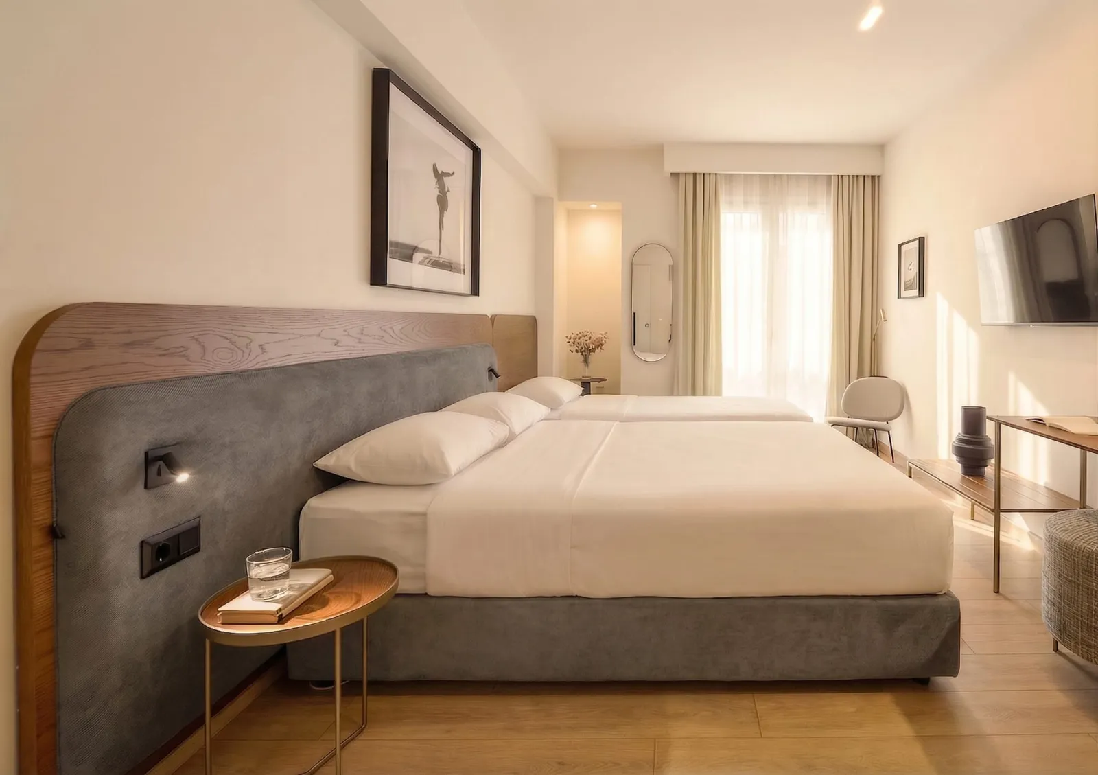 Pillow by the Sea, Solun, Grčka — Deluxe Double Room Sea View