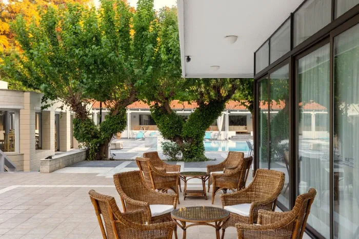 Sun Beach Hotel Thes, Grčka — plaža