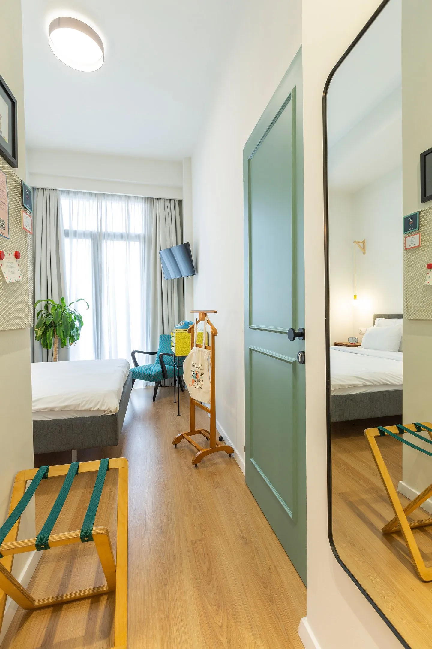 The Caravan B&B Thessaloniki, Grčka — City View Double Room