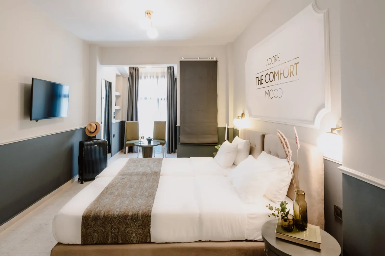 The Mood Luxury Rooms, Solun – centar, Grčka — Standard Twin Room