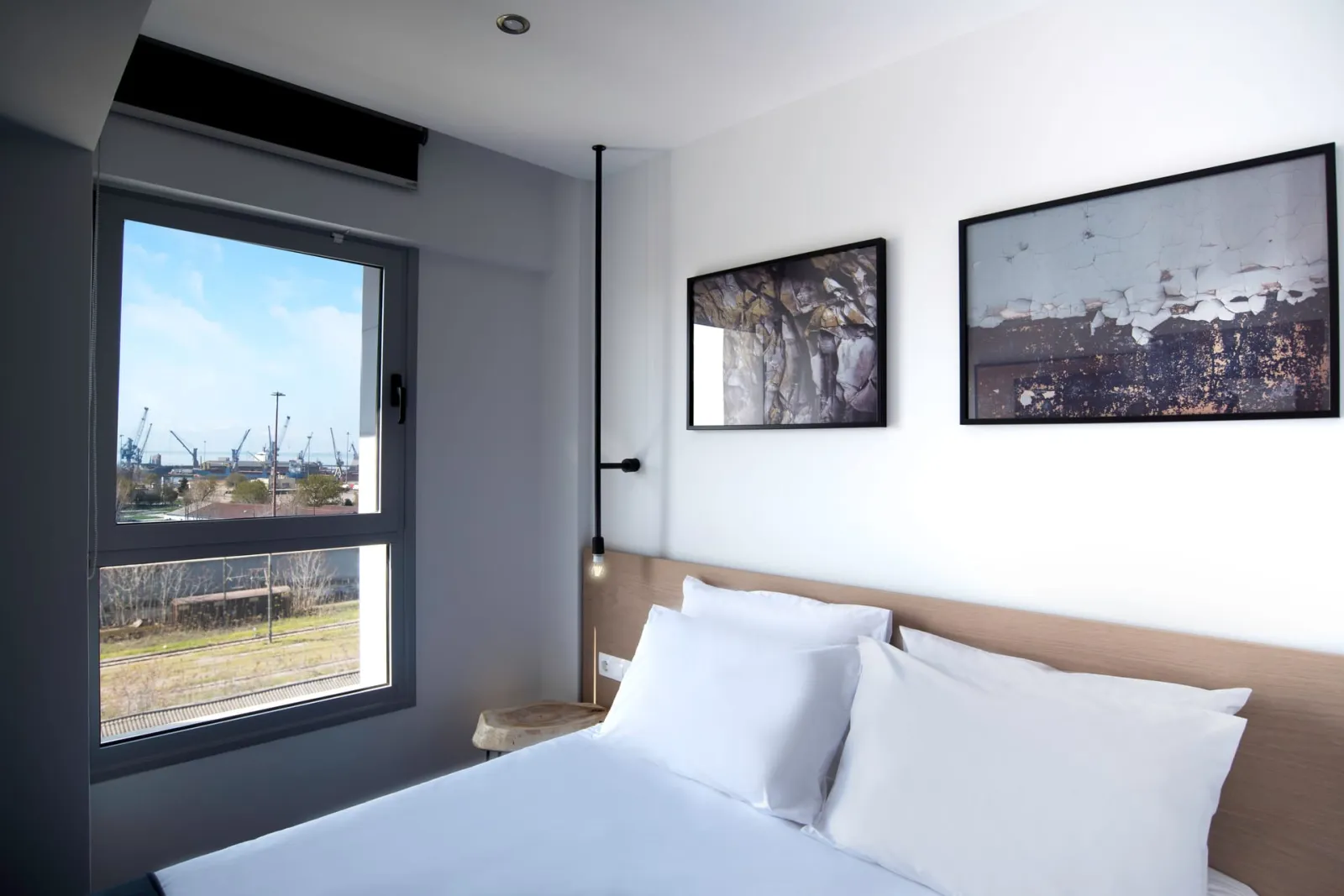 White Luxury Rooms, Grčka — Standard Double Room Sea view