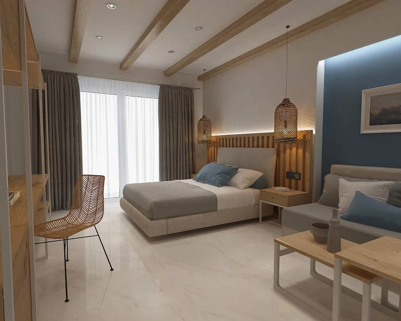 Olympion Melathron Resort, Platamon, Grčka — Family Room Superior