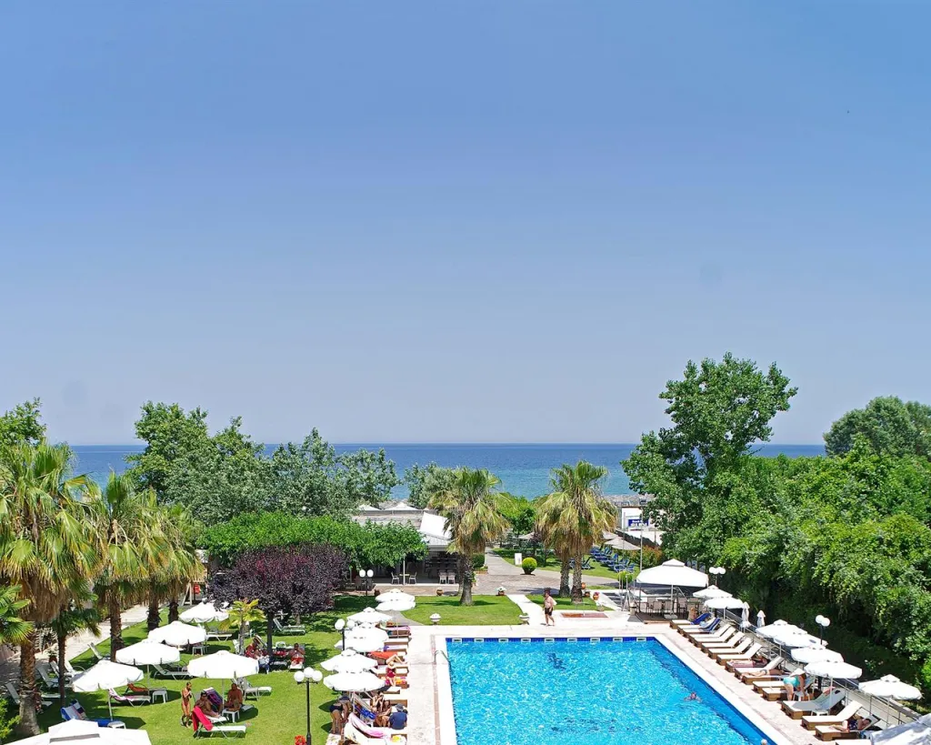 Sun Beach Platamon Resort, Platamon, Grčka — plaža