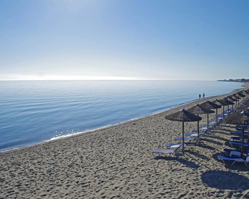 Sun Beach Platamon Resort, Platamon, Grčka — plaža