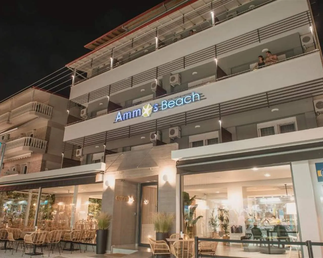 Ammos Beach Seaside Luxury Suites, Olimpik Bič