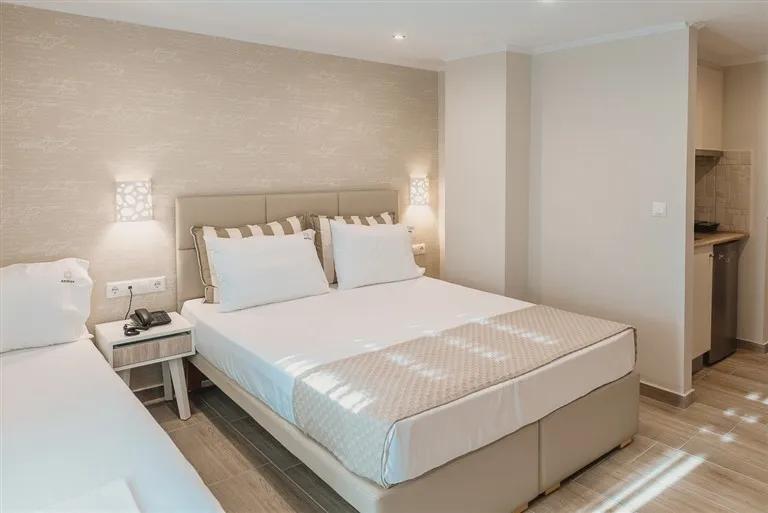 Ammos Beach Seaside Luxury Suites, Olimpik Bič, Grčka — Deluxe Double Room