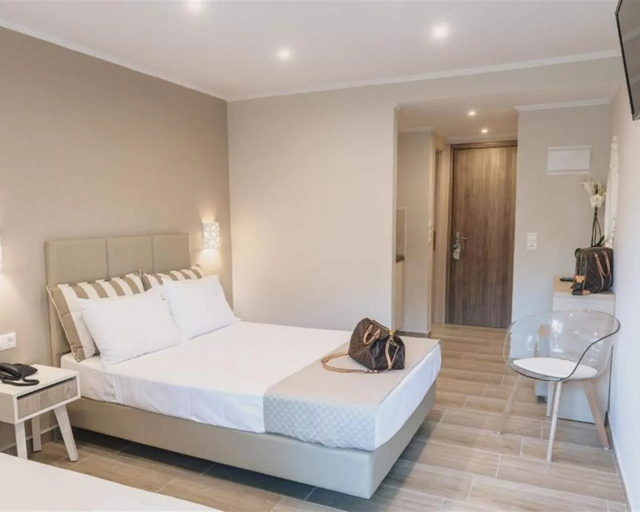 Ammos Beach Seaside Luxury Suites, Olimpik Bič, Grčka — Double Room Deluxe