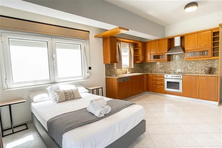Aqua Beachfront Hotel, Olimpik Bič, Grčka — Deluxe Maisonette Sea View