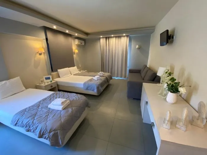 Blue Sea Boutique, Olimpik Bič, Grčka — Family Room Deluxe