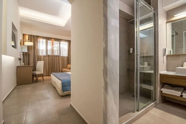 Cosmopolitan Hotel & Spa, Paralija, Grčka — Semi-Basement Room