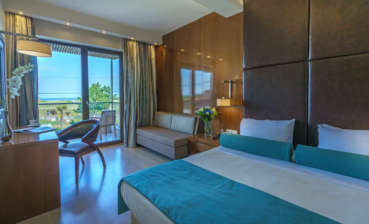 Cosmopolitan Hotel & Spa, Paralija, Grčka — Suite Sea View